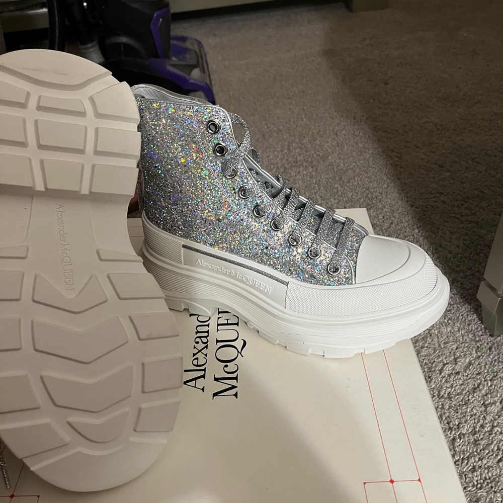 Alexander McQueen high top sneakers